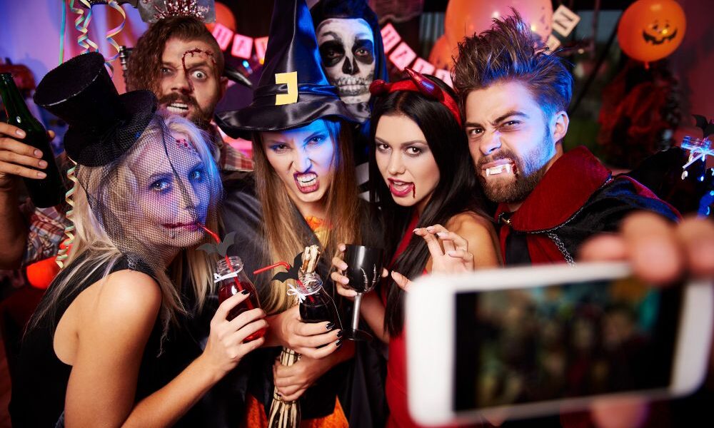 kostýmy na halloweenskej párty