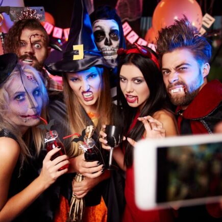 kostýmy na halloweenskej párty