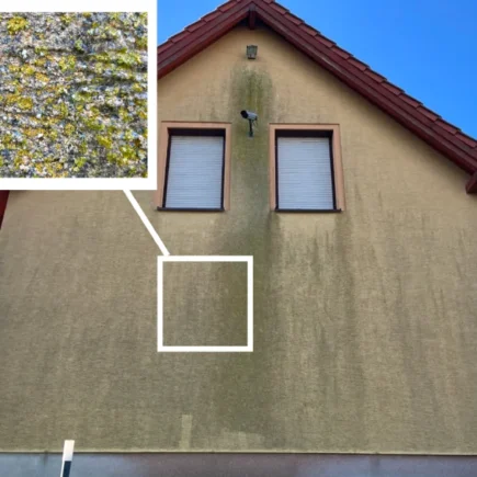 špinavá fasáda