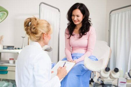 prvá návšteva u gynekológa