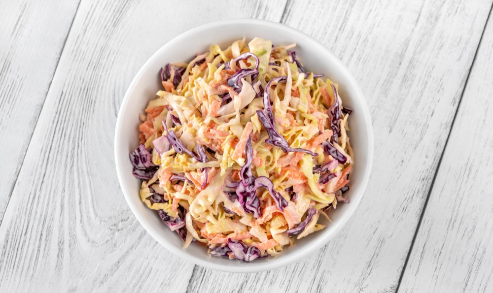 recept na letný coleslaw